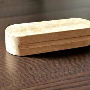 Batacchio da sarto in legno di faggio: strumento per la pressatura delle cuciture (8 pollici)