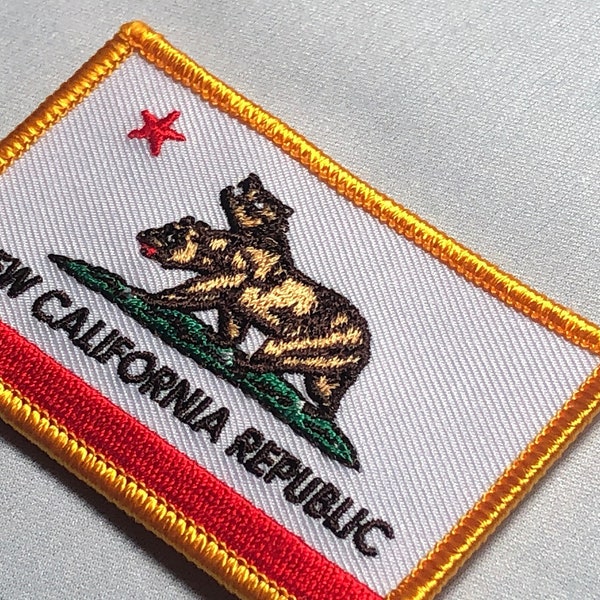 CALIFORNIA REPUBLIC Patch Morale Cosplay Army Tactical Gear Military Halloween bear Game embroidery