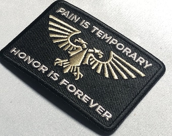 L'HONNEUR EST POUR TOUJOURS Patch tactique moral Broderie Uniforme Citation de film drôle Patchwork brodé ifak Sac à vêtements Meme eagle