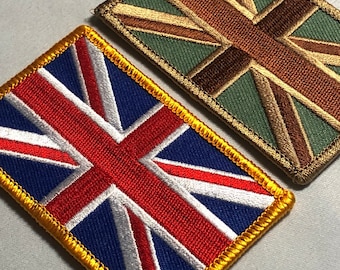 Toppa Termoadesiva Bandiera UK - 8.4x4.9cm, Con Ferro Da Stiro, Per Abbigliamento E Accessori - Foto 3