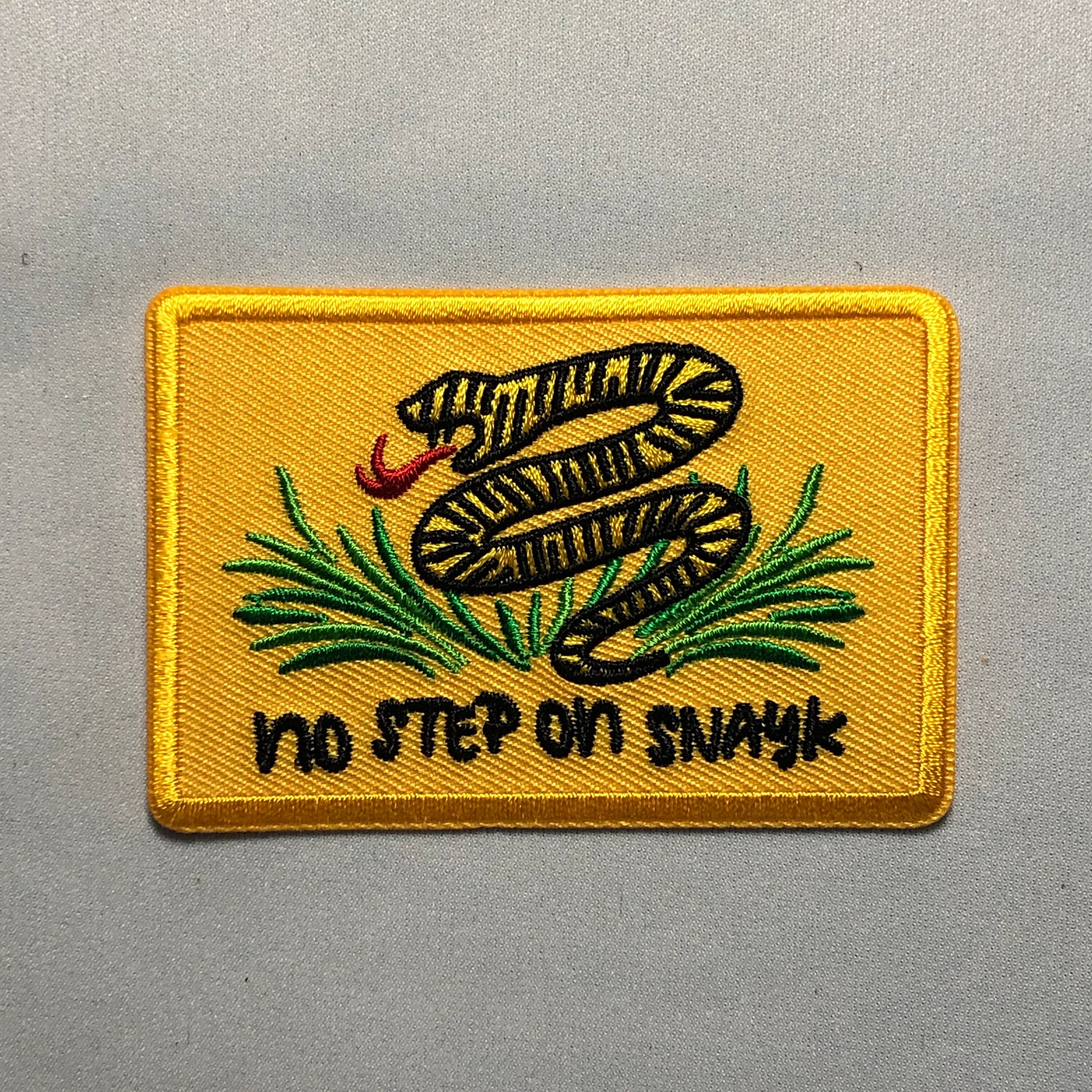 Funny No Step on Snek Laser-cut-ir Patch/dtom Patch/nwu Patch/tactical Patch//morale  Patch/us Flag Patch/tactical Military Flag/gadsden Flag -  Norway
