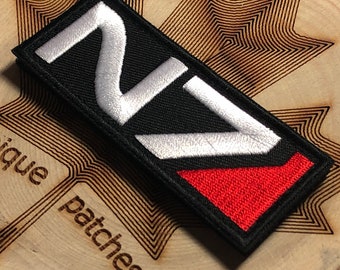 N7 Patch - Prop for Cosplay  - Special Forces N-School The Villa Tactical Army - Andromeda Initiative AI Emblem Morale