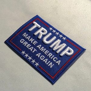 3D TRUMP Make America Great Again MAGA Donald Patch Morale USA President New Old Saying Tactical Supporter Stars