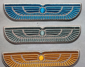 USCSS NOSTROMO Yellow Blue Gray Wings Officer Ranks Yutani WEYLAND patch Movie Prop Costume cosplay crew Alien Badge Uniform Ship