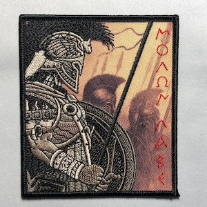 MOLON LABE (Come and Take Them) Morale Tactical Patch Greek Army Spartan Shield 300 2nd Amendment Warrior Gear Military Collectible
