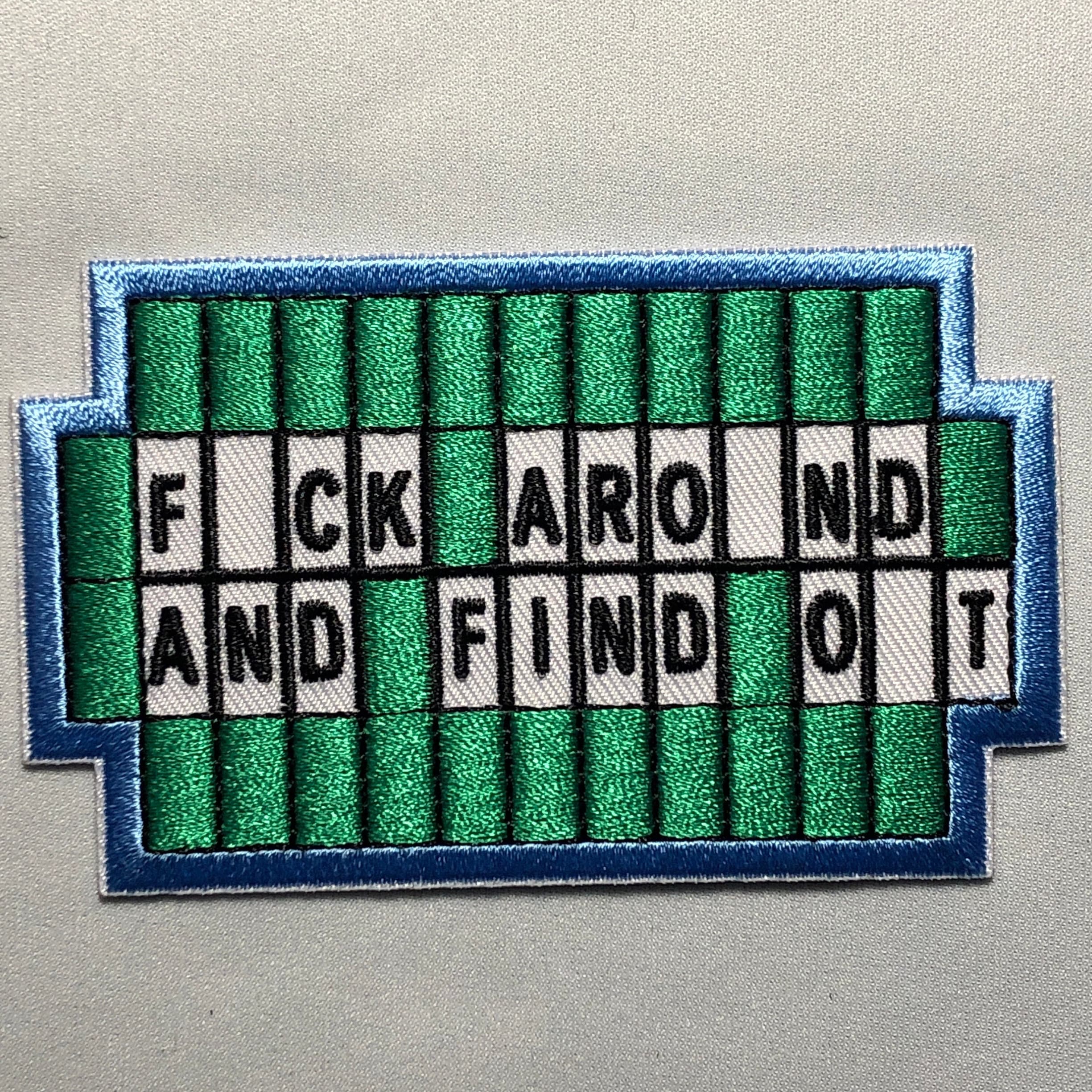 2-Pack Funny 'FAFO' Tactical Morale Patches - Hook And Loop Embroidered For Hats & Backpacks 1 thumbnail image