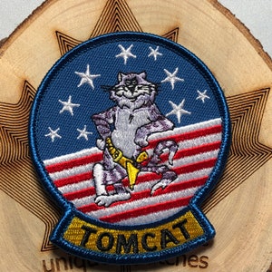 TOP GUN Topgun 2 Maverick Tom Cruise Tony Scott f14 VF-1 Patch moral usn marine Movieprop Costume fer crochet boucle Cosplay uniforme vf1 tomcat image 5