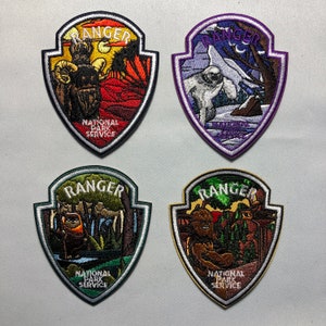 RANGER National Park Star Planets Wars Morale Patch - Hoth, Endor, Tatooine, Kashyyyk - Wookie, Ewok Movie Costume - Comicon Keeper