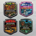National Park Star Planets Wars Morale Patch - Hoth, Endor, Tatooine, Kashyyyk - Wookie, Ewok Movie jar jarCostume - Comicon Keeper
