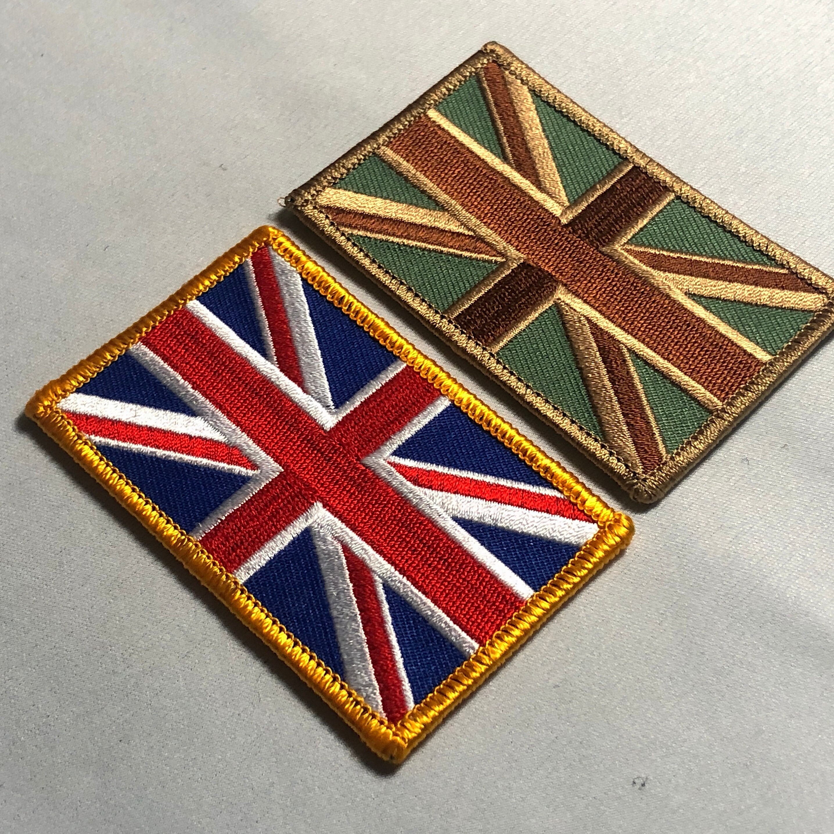 UK UNION JACK United Army Tactical Kingdom Military Patch Flag Morale Camouflage Color Royal cross iron on