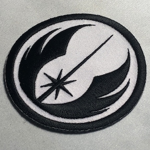JEDI Order Fighter Han Solo rebel scum Ship Skywalker Patch Morale Badge Shirt Cap Movie Imperial red black lightsaber