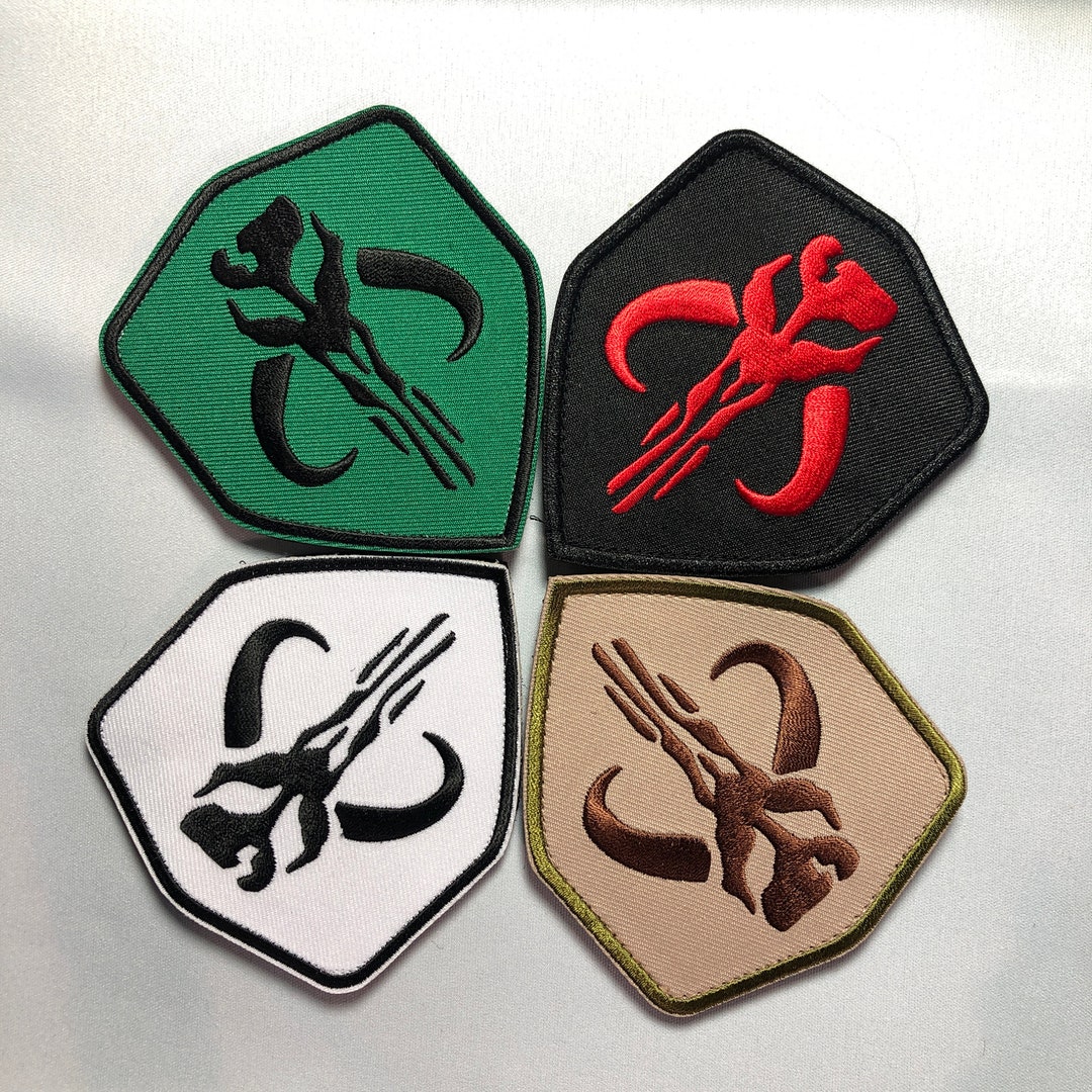 Mythosaur Skull This Way Skull Mercenary Skull Rocker Patch [2PC Bundle -Hook Fastener -MS3,2