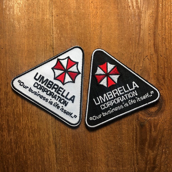 Triangle UMBRELLA CORPORATION Patch Morale Tactical Uniform Costume Resident evil rpd Movie Zombie Cosplay Airsoft Military Army Paintball