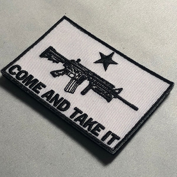 COME and Take It MOLON LABE Patch Morale Greek Army Tactical 2nd Amendment Molov labe Military warrior Hook and Loop Bag Vest Gun Show meme