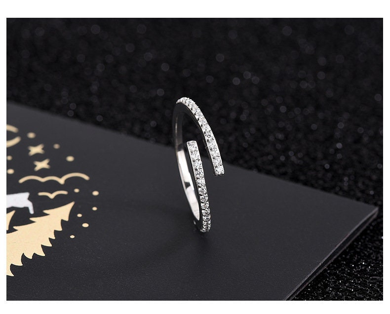 925 Cz Ring Etsy Australia