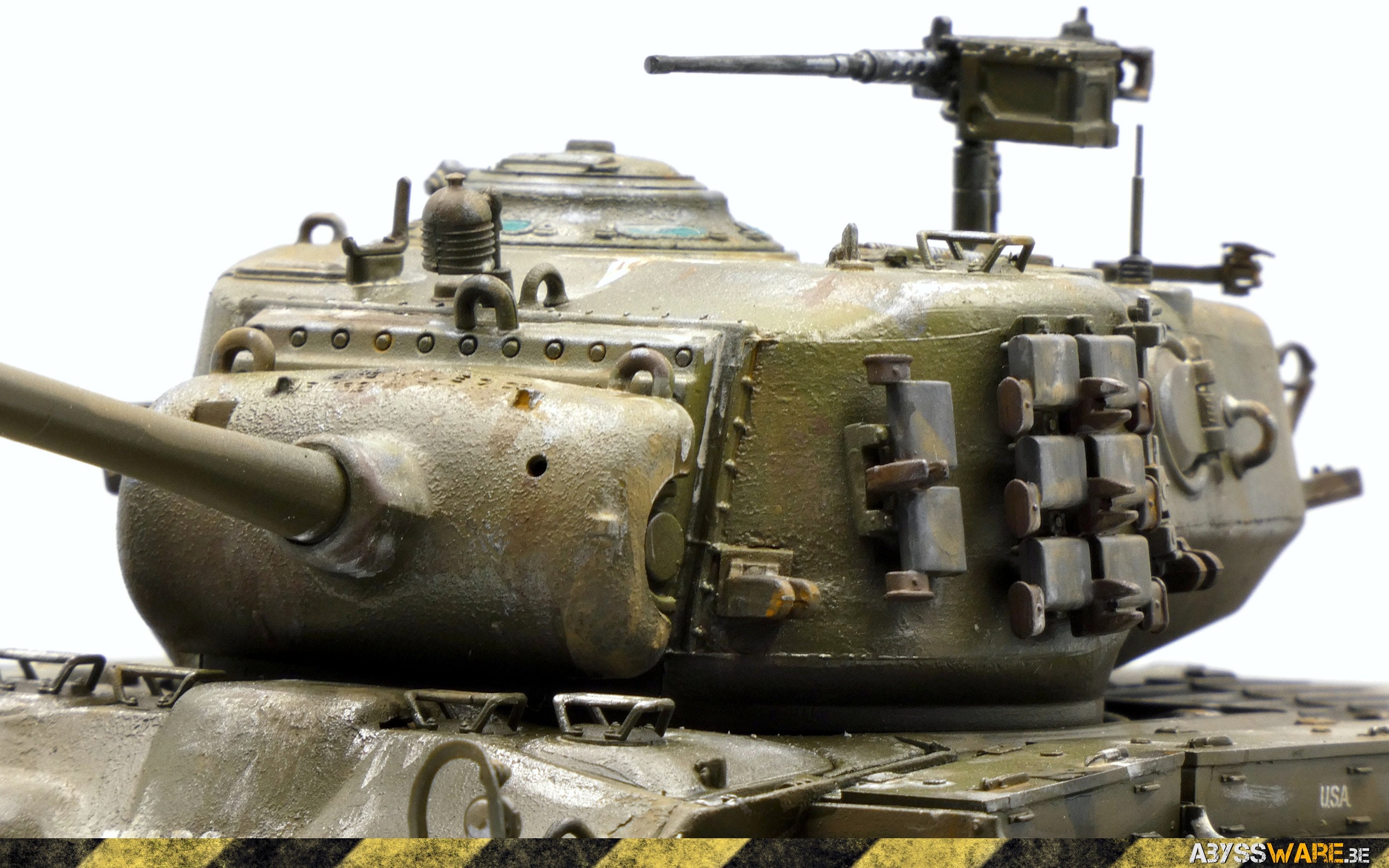 M26 PERSHING With Engine Bay - 1:35 Pro-built Scale Model / Heavy Tank ...