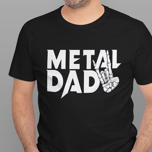 Metal Dad T-shirt, Heavy Metal Dad Gift, Gift For Metalhead Dad, Fathers Day Gift, Heavy Metal Music Shirt For Dads