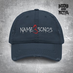 Metal Singer Hat Funny Death Metal Hat, Death Metal Gift, Gifts for Metalheads, Heavy ...