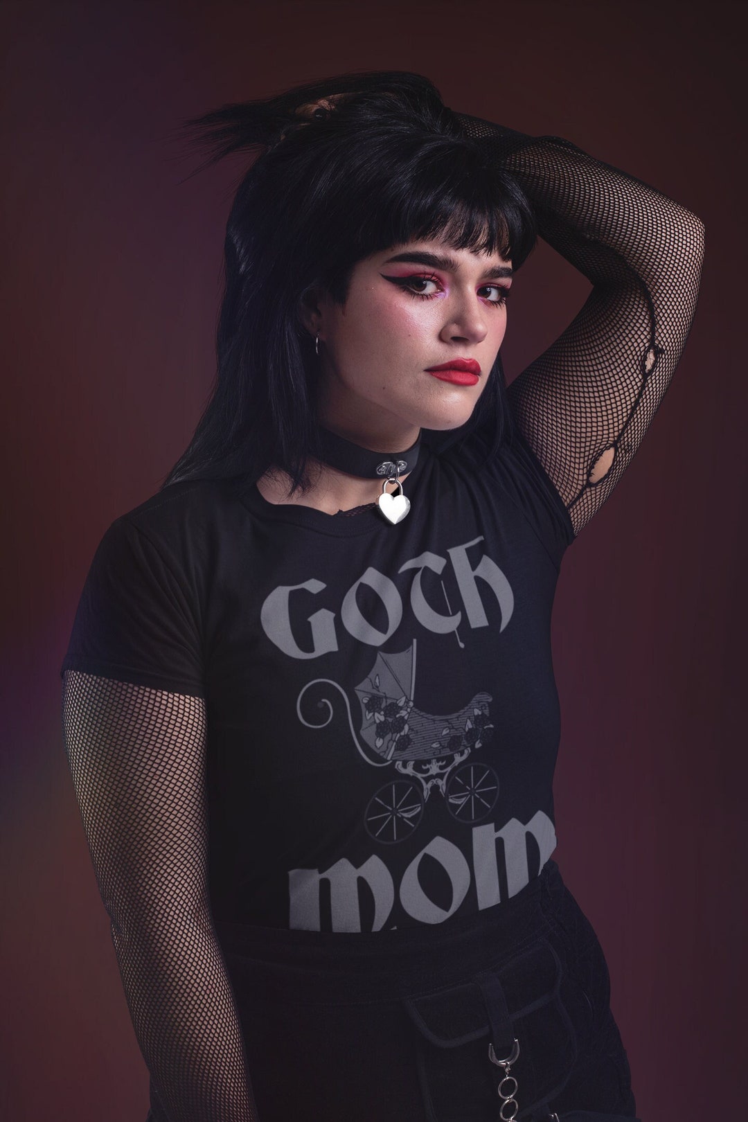 Goth Mom Shirt, Hot Goth Mom, Gifts for Goth Moms, Goth Mom Tshirt