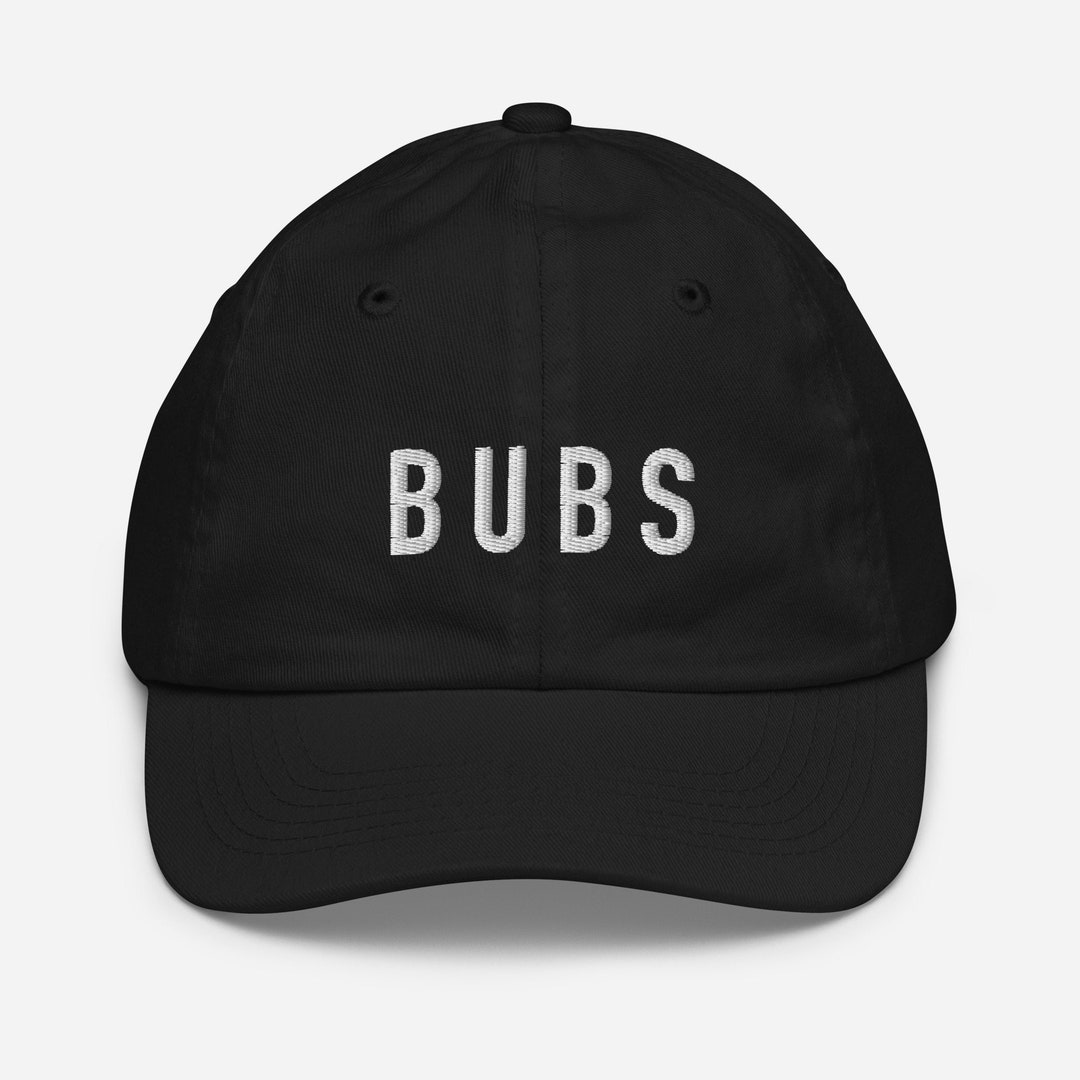 TODDLER Bubs Baseball Cap Embroidery Gift for Boy Girl Etsy