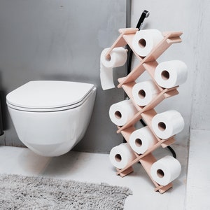 Multifunctional toilet paper holder
