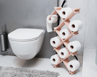 Multifunctionele toiletrolhouder