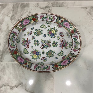 Rose Medallion Platter