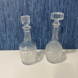 Cut Glass Decanters