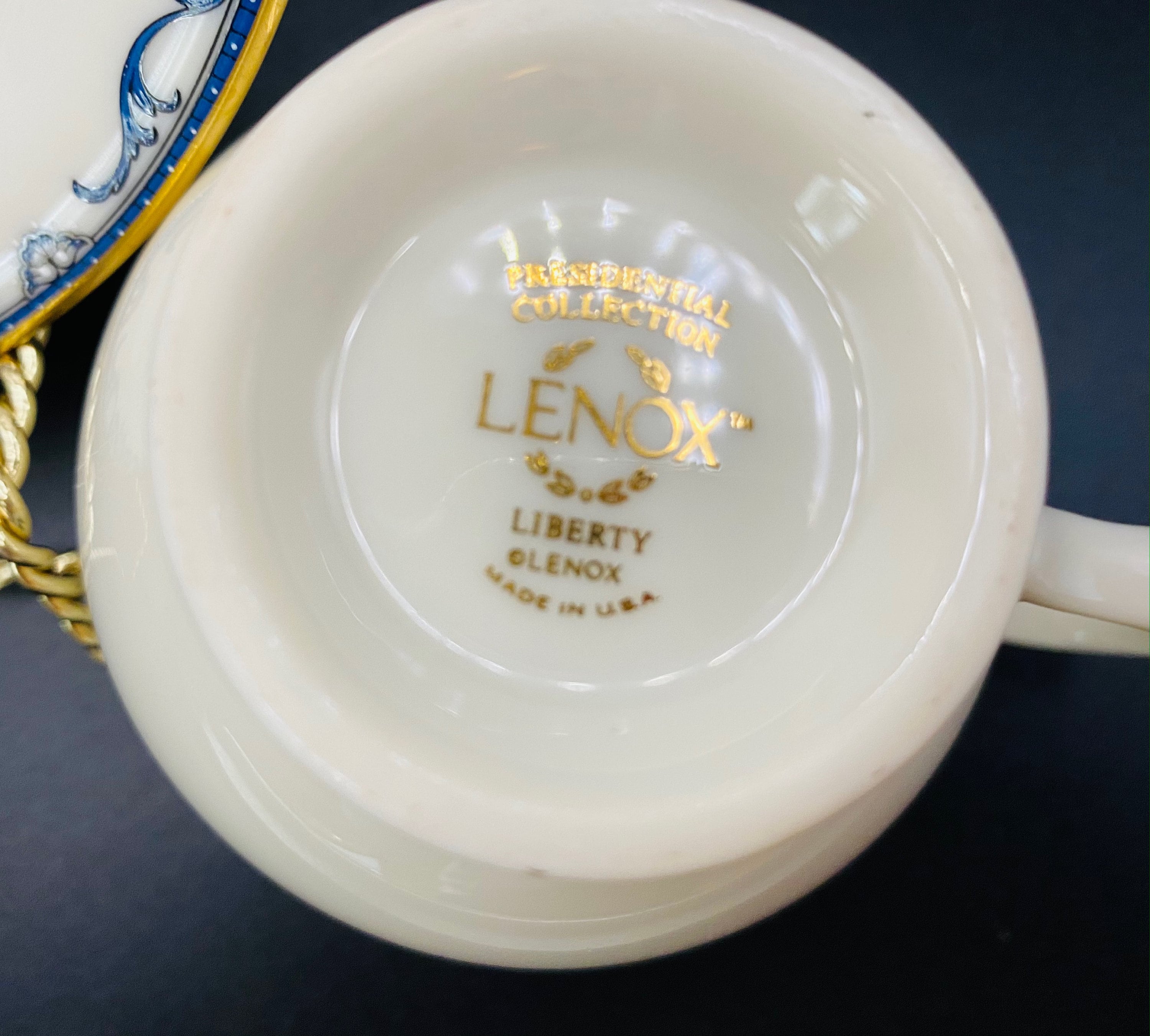 Lenox Liberty Cup and Saucer Etsy