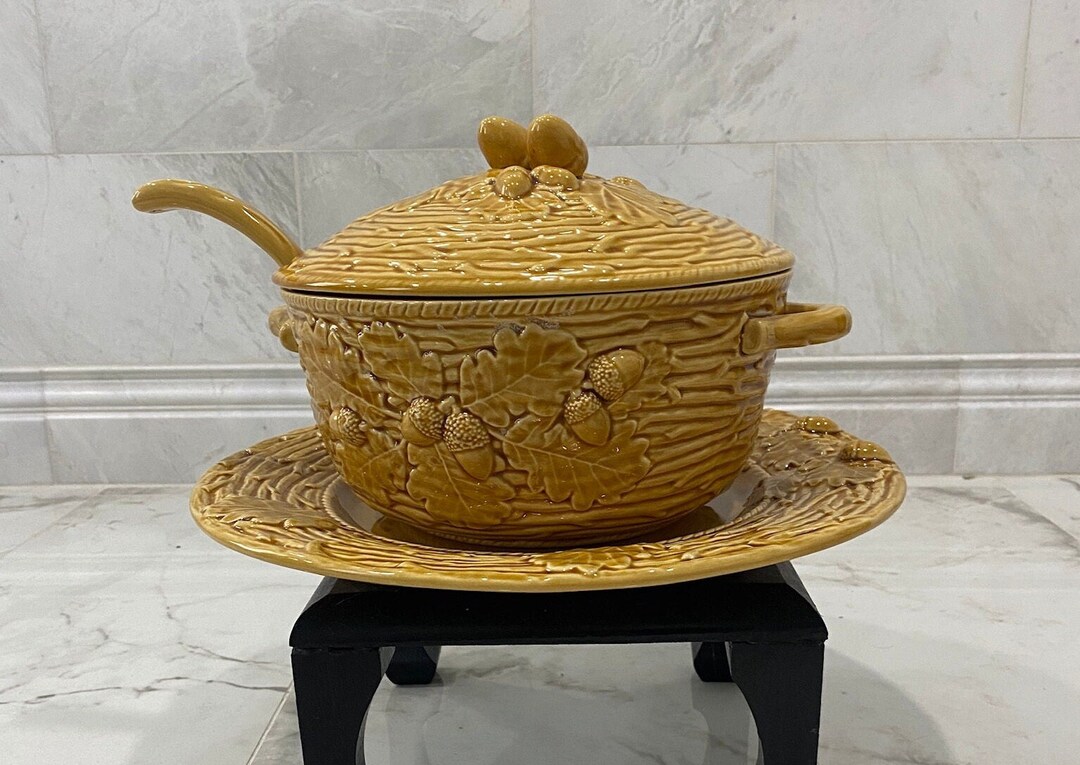 Sur La Table Tureen With Under Plate Etsy