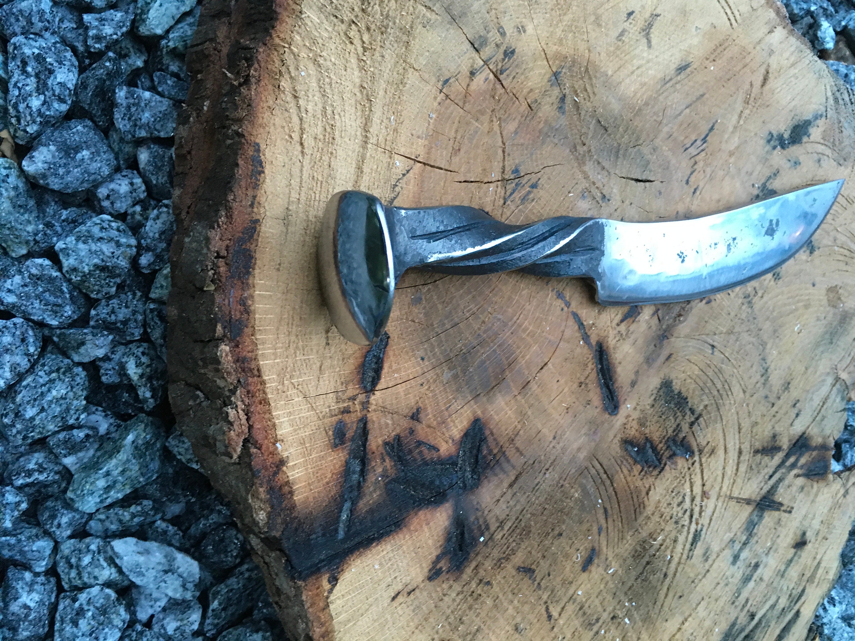 Halb twist Eisenbahn Spike Messer | Etsy