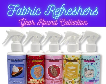 Incredible Inedible Sweets Year Round Collection Dessert Scented Premium Fabric Refresher & Linen Spray - 8 oz.