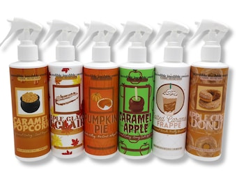 Fall Dessert Scented Fabric Refresher Spray - 8 Oz. or 4 Oz. Bottles