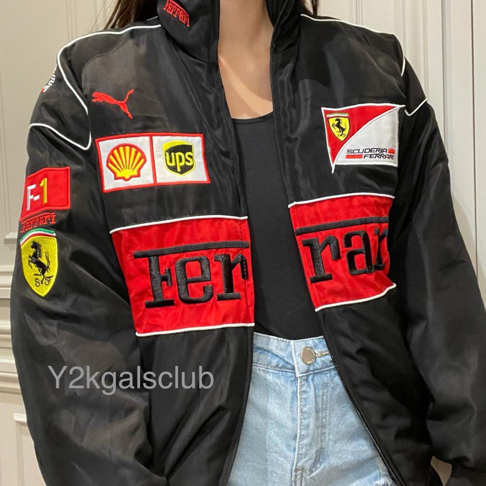 Vintage F1 racing jacket Nascar jacket F1 racing jacket Etsy