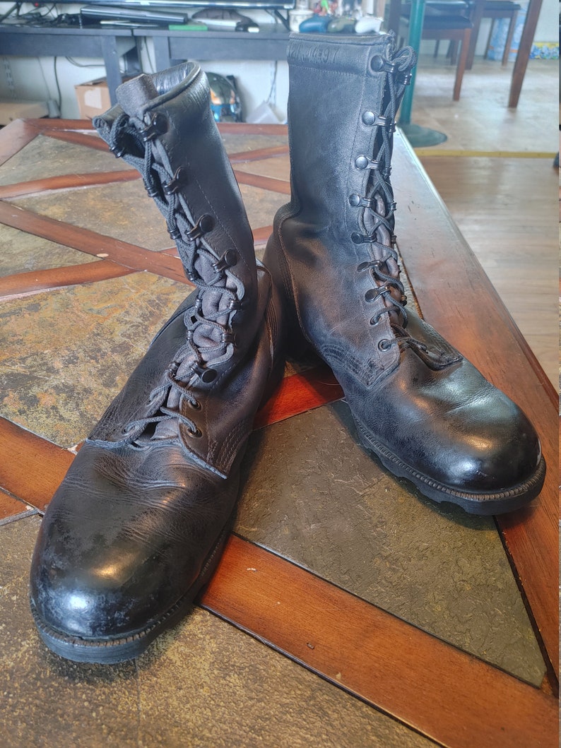 altama leather combat boot