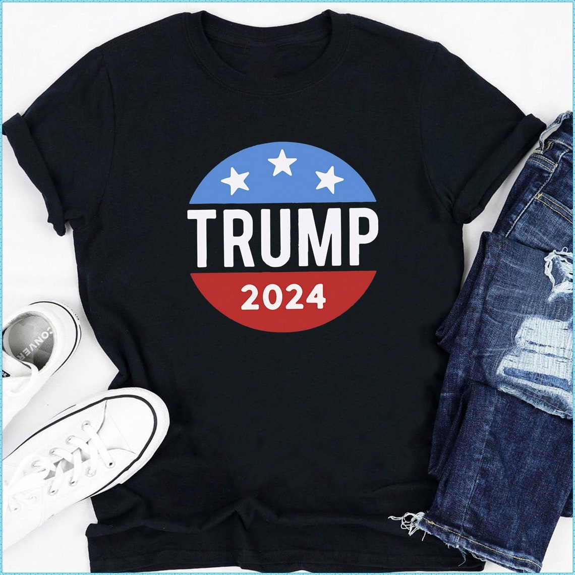 New Trump 2024 Shirt Trump Flag Trump Flag Shirt Trump Etsy