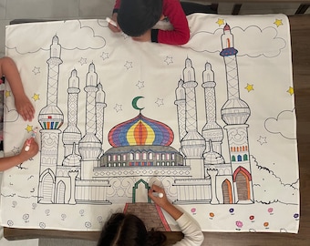 Ramadan Coloring Mat