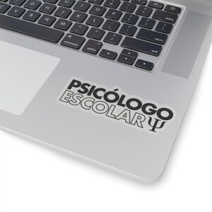 Psicólogo Escolar Sticker- School Psychologist Sticker- School Psychologist Gifts- Bilingual School Psychologist