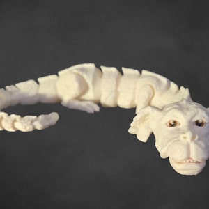 3D Printed Articulated Falcor - &#39;The NeverEnding Story&#39;