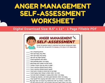 Anger Assessment - Etsy