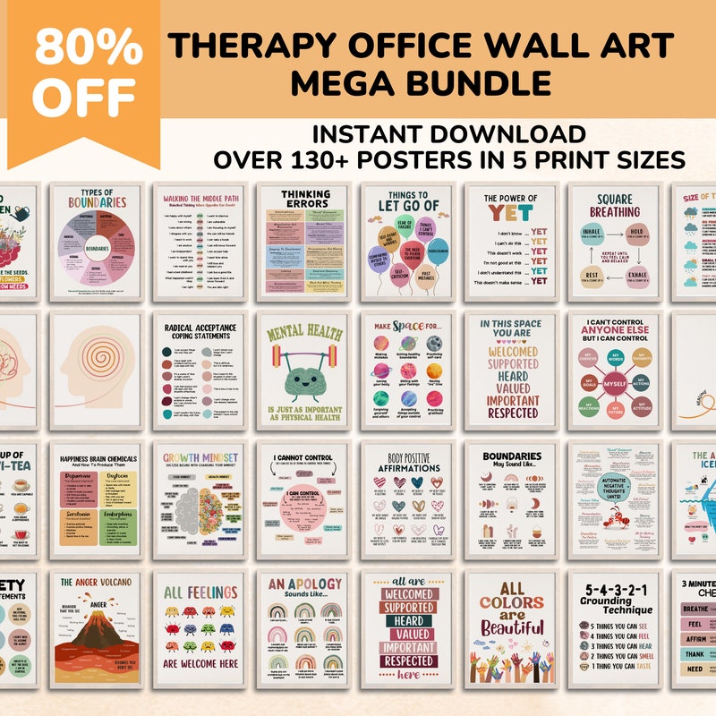 Counseling Posters - Etsy