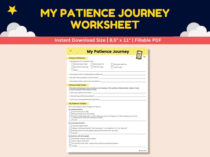 Patient Experience Worksheet.pdf Patience Worksheets Being Patient Character Education Kids-teens-social ...