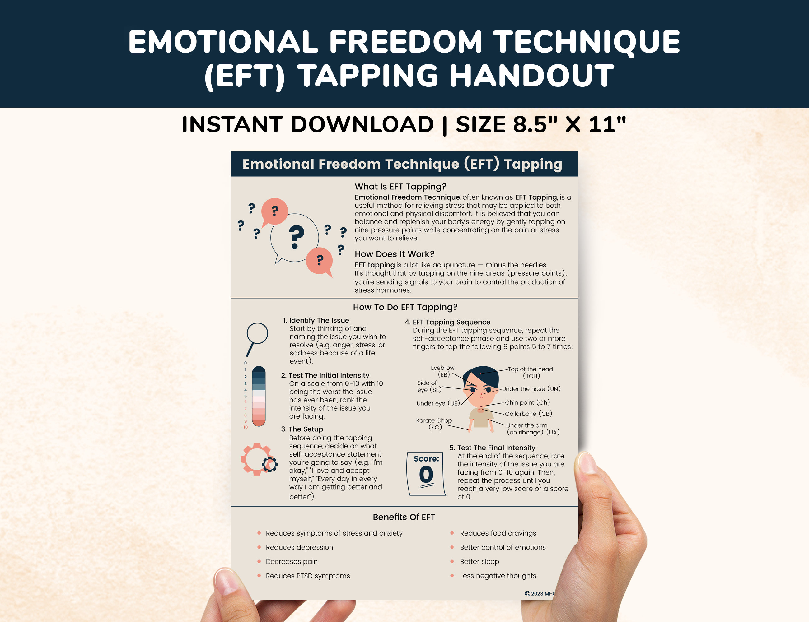 Coping Skills for Stress Anxiety Worries, Emotional Freedom Technique ...