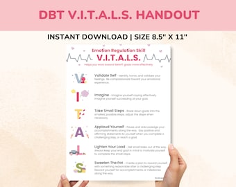 DBT VITALS - Emotion Regulation Skills PDF