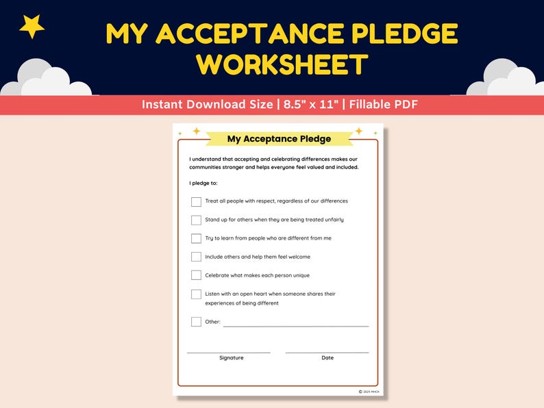 Accepting Differences Worksheets Character Education Kids-teens ...