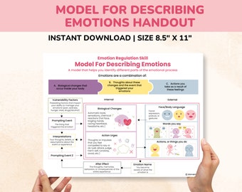 DBT Model Of Emotions - Model For Describing Emotions - Emotion Regulation Skills PDF