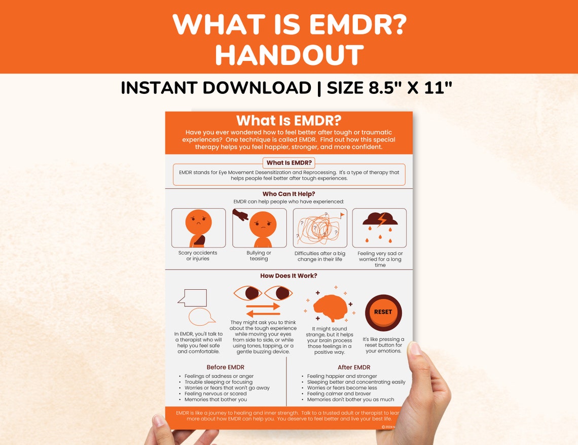 Emdr Handout.pdf What is EMDR Therapy for Trauma-ptsd-anxiety-therapy Handout Kids Teens ...
