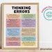 Executive Functioning Coping Skills Printable Handout Poster for Kids ...