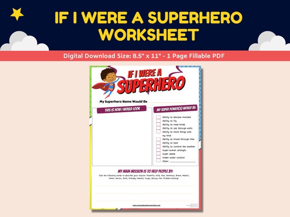 Creative Writing & Imagination Self-esteem Classroom Worksheet - Etsy