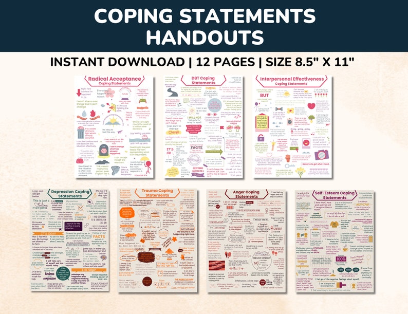 coping statements for kids